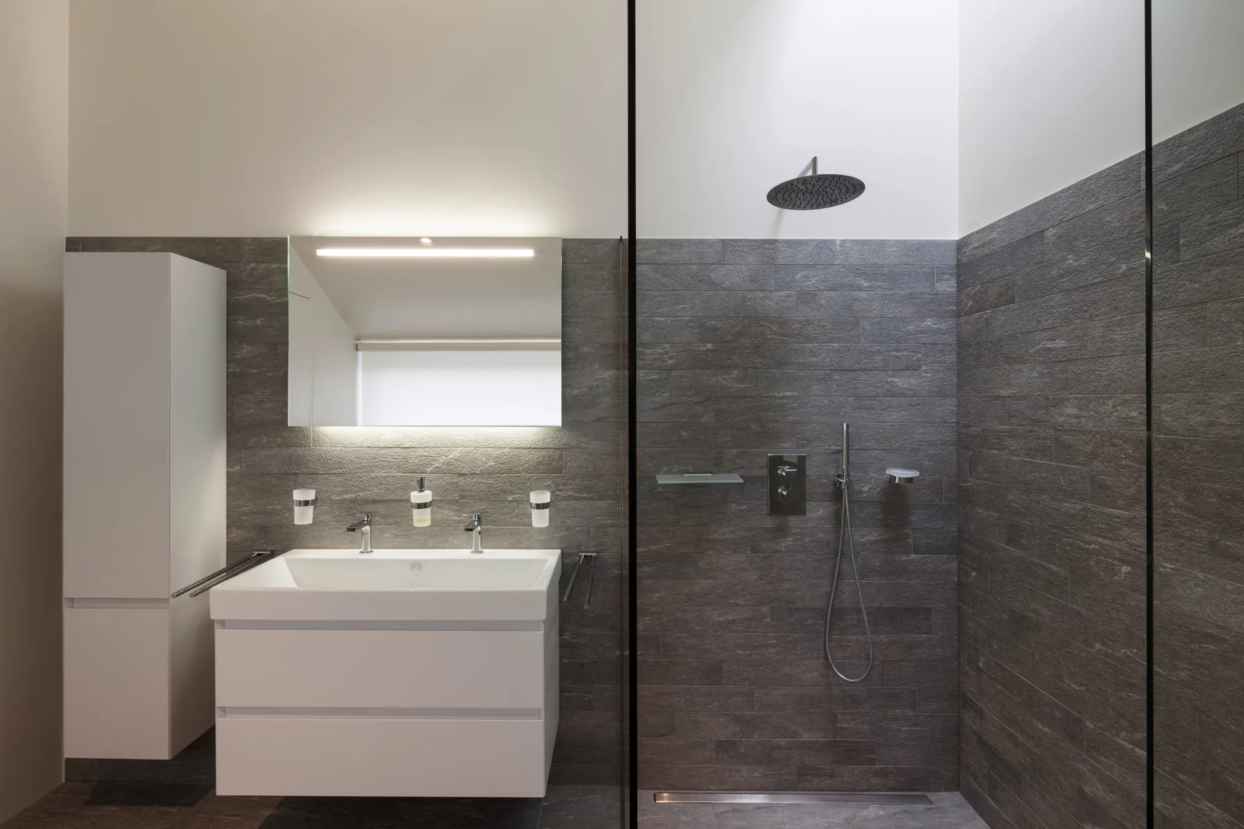 Finished residential interior by Bridge Street Remodeling